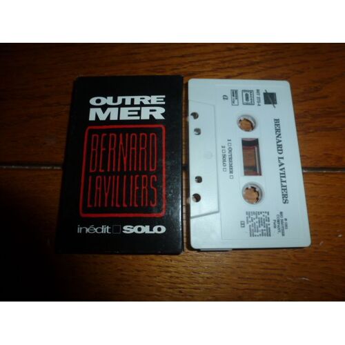 Bernard Lavilliers - Outre Mer Cassette Audio 2 Titres Rare