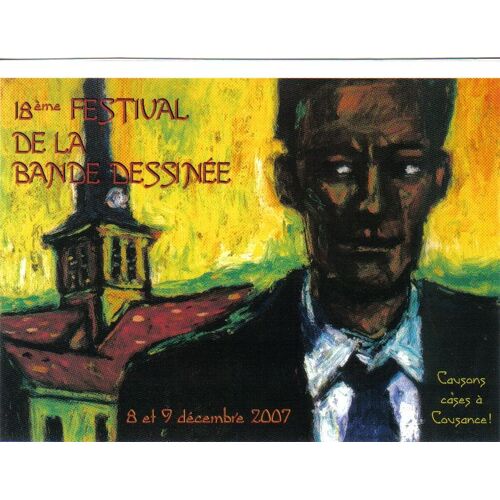 Carte Postale Pinelli Joe G. Festival Bd Cousance 2007