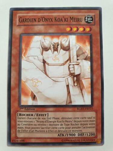 Gardien D'onyx Koa'ki Meiru