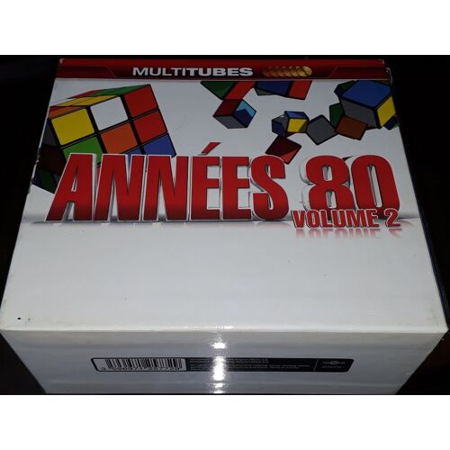 Rare Coffret 6 Cd Multitubes 120 Titres Annees 80 Volume 2