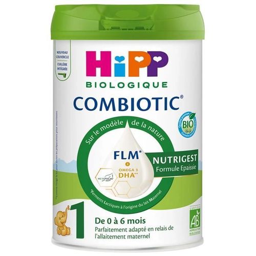 Hipp Combiotic Lait 1 Nutrigest Épaissi De 0 À 6 Mois 800 G