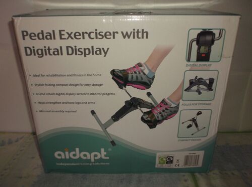 Pédalier D'exercice Pour Bras Et Jambes - Affichage Numérique - « Aidapt » - Boîte Complète