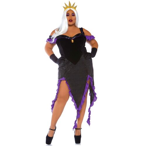 Déguisement Sorcière Des Mers Grande Taille Femme - Taille: 3xl/4xl (54-58)