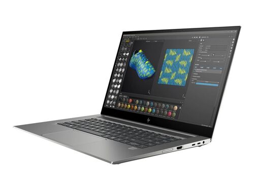 HP ZBook Studio G7 Mobile Workstation - Core i7 I7-10750H 16 Go RAM 512 Go SSD Argent AZERTY