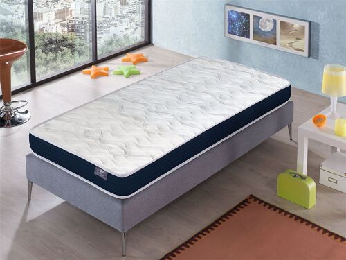 Matelas 70X160 LIT ENFANTS Épaisseur 14 CM ERGO CONFORT - Rembourrage super soft - Juvénil