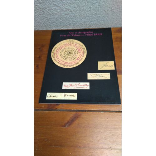 Autographes. Catalogue N°35 Arts Et Autographes.