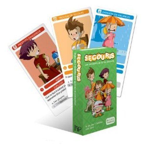 Abeilles Editions - A003 - Jeu De Société - Secouris 7 Familles