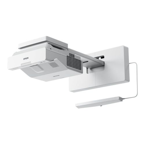 Epson EB-725Wi - Projecteur 3LCD - 4000 lumens (blanc) - 4000 lumens (couleur) - WXGA (1280 x 800) - 16:10 - 720p - objectif à ultra courte focale - IEEE 802.11a/b/g/n/ac sans fil / LAN /...