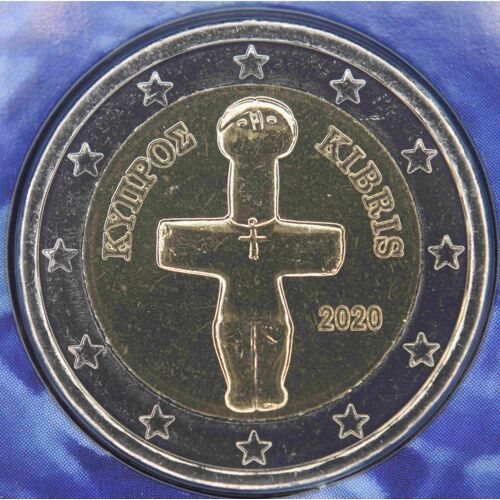 2 Euro Chypre 2020: Idole De Pomos- Unc