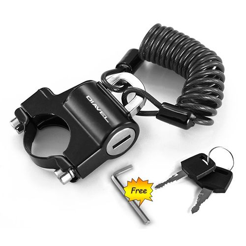 Antivol Universel Pour Guidon De Moto,Casque De Verrouillage Pour Ducati Diavel 2011-2015 Xdiavel S Diavel 1260 1200 - Type Black