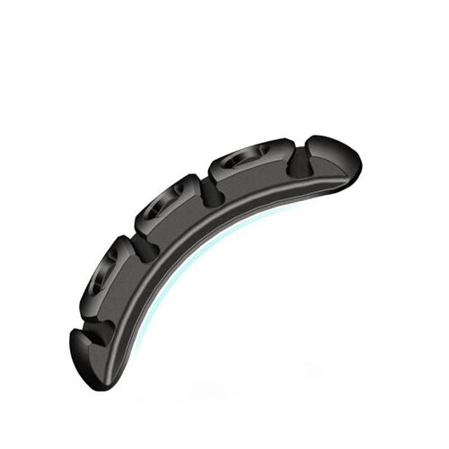 Organiseur de câbles en Silicone, enrouleur USB, bureau, Clips de gestion rangés, support de câbles pour souris, clavier, écouteurs