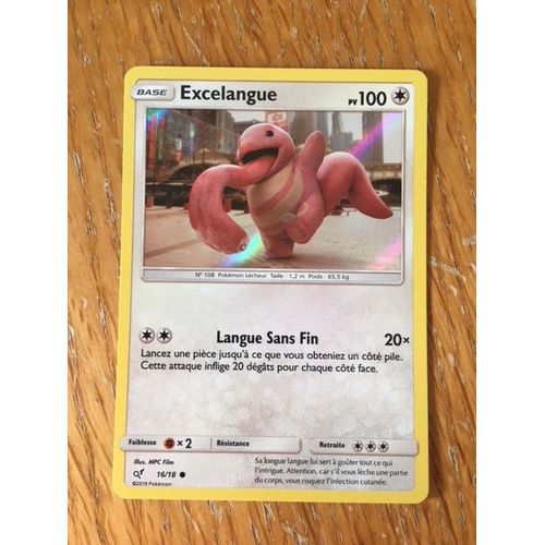 (881) Excelangue 16/18 Pokemon