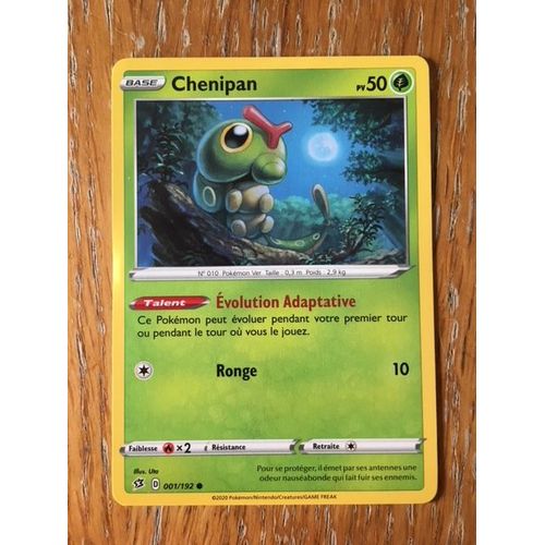 (858) Chenipan 1/192 Pokemon