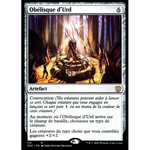 Obélisque D'urd - Mtg - Commander Renaissance De Zendikar - R - 115