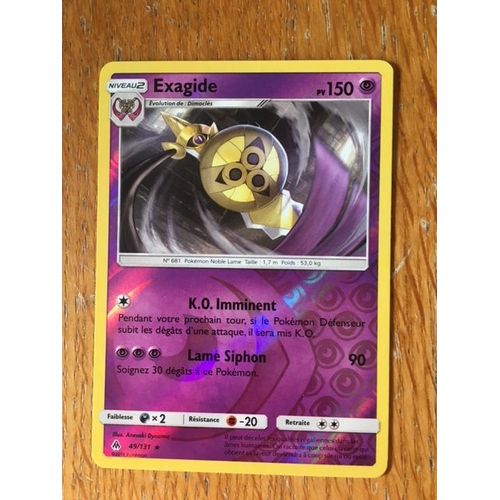 (801) Exagide 49/131 Pokemon