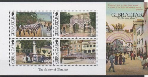 Timbres Tableaux Du Vieux Gibraltar 2012