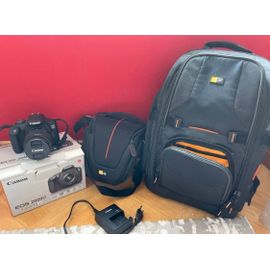 Canon EOS 2000d 24.1 mpix + sacoche case Logic et 1 sac case Logic