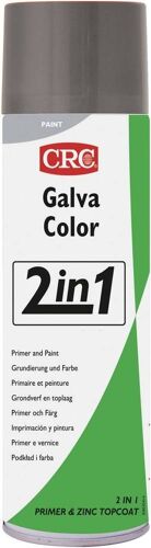 CRC 32080-AA GALVACOLOR Korrosionsschutz-Lack avec Zweifach-Wirkung gris RAL 7035 500 ml