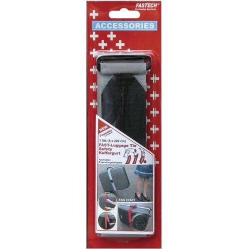 Fastech Klett-Kofferband gris 922-0822