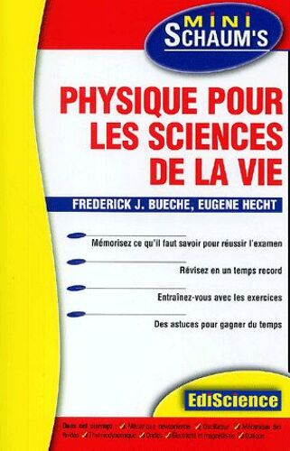 Physique Pour Les Sciences De La Vie