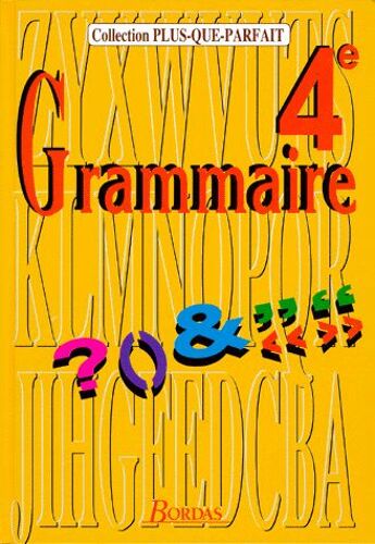 Grammaire 4e