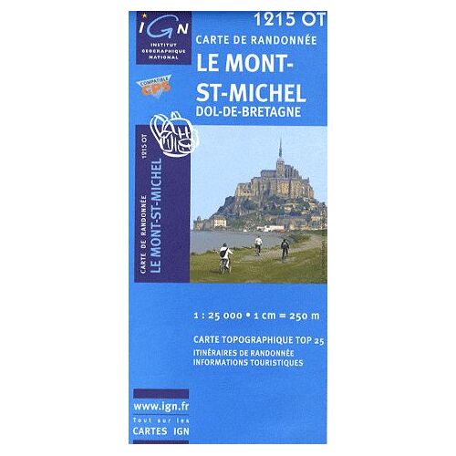 Le Mont-St-Michel 1 : 25 000