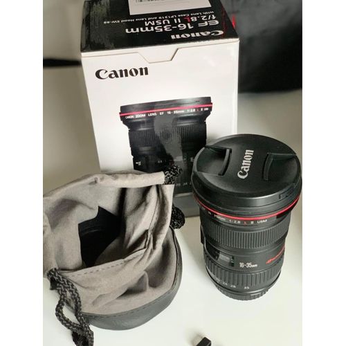 Objectif canon EF Fonction grand angle 16mm - 35 mmF2.8 L II USM