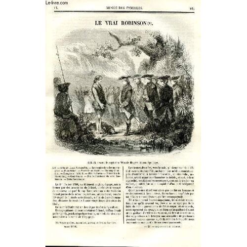 Le Musée Des Familles - Lecture Du Soir - Deuxième Série - Livraisons N°21 Et 22 - Le Vrai Robinson, Suite Et Fin Par Saintine