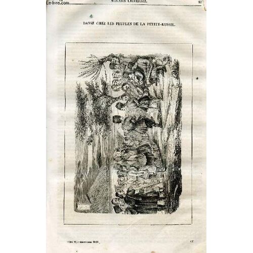 Le Magasin Universel - Tome Sixième - Livraison N°13 - Danse Des Etits Russiens À M. Semen (Russie)