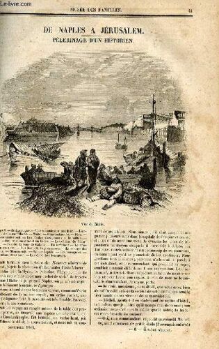 Le Musée Des Familles - Lecture Du Soir - Deuxième Série - Livraison N°06 - De Naples À Jérusalem - Pélerinage D'un Historien Par Mazas, À Suivre