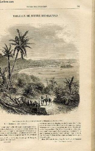 Le Musée Des Familles - Lecture Du Soir - Livraison N°36 - Tableaux De Moeurs Brésiliennes Par Charles Expilly