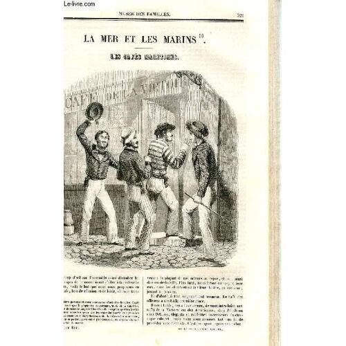 Le Musée Des Familles - Lecture Du Soir - Deuxième Série - Livraison N°41 Et 42 - La Mer Et Les Marins - Les Cafés Maritimes Par G. De Al Landelle
