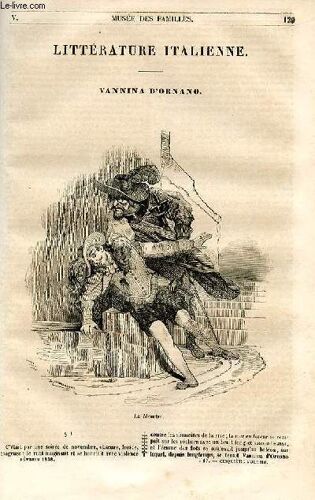 Le Musée Des Familles - Lecture Du Soir - 1ère Série - Livraisons N°17 Et 18 - Littérature Italienne - Vannina D'ornano Par Felice Romani