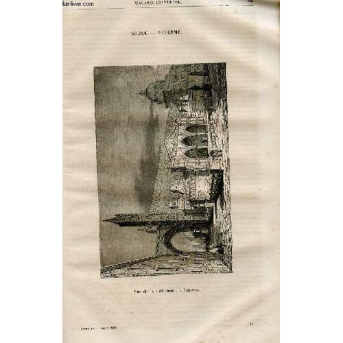 Le Magasin Universel - Tome Sixième - Livraison N°46 - Sicile - Palerme