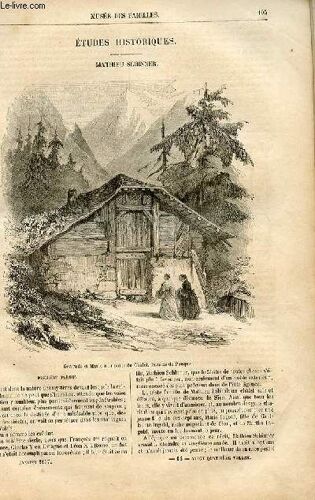 Le Musée Des Familles - Lecture Du Soir - Livraison N°14 - Etudes Historiques - Mathieu Schinner Par Adam Boisgontier, À Suivre