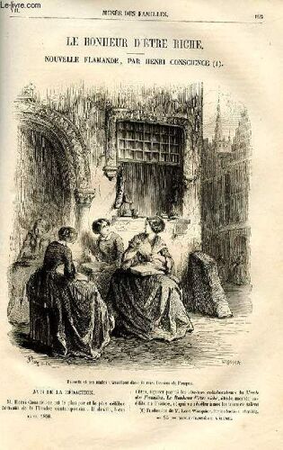 Le Musée Des Familles - Lecture Du Soir - Livraisons N°25 Et 26 - Le Bonheur D'être Riche, Nouvelle Flamande Par Henri Conscience, À Suivre