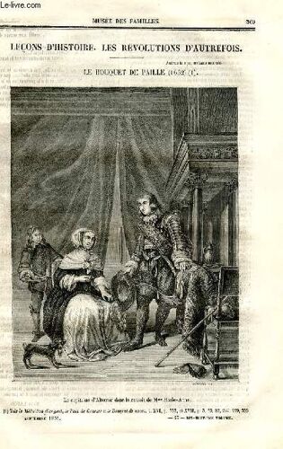 Le Musée Des Familles - Lecture Du Soir - Deuxième Série - Livraisons N°47 Et 48 - Leçons D'histoire - Les Révolutions D'autrefois - Le Bouquet De Paille (1652) Par Pitre Chevalier