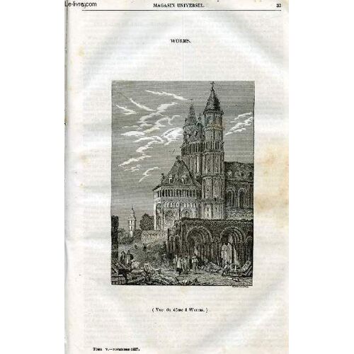 Le Magasin Universel - Tome Cinquième - Livraison N°05 - Worms