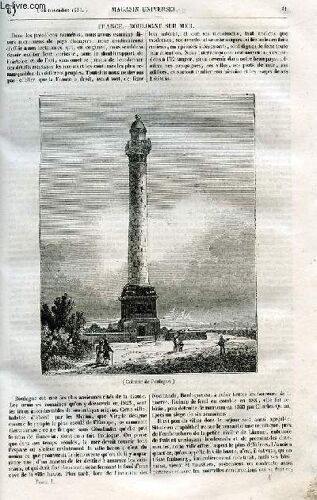 Le Magasin Universel - Tome Premier - Livraison N°06 - Boulogne Sur Mer.