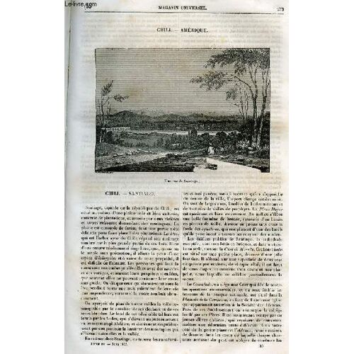 Le Magasin Universel - Tome Quatrième - Livraison N°35 - Chili - Amérique