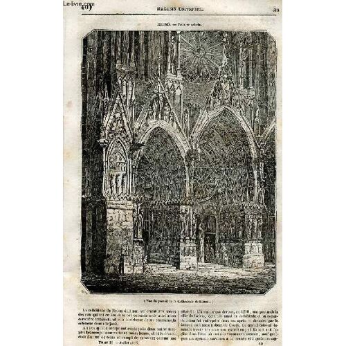 Le Magasin Universel - Tome Second - Livraison N°40 - Reims, À Suivre.