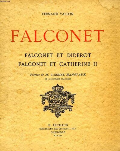 Falconet, Falconet Et Diderot, Falconet Et Catherine Ii