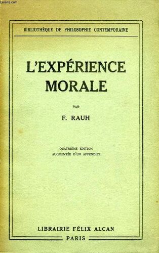 L'experience Morale