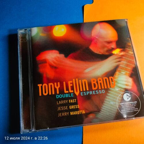 Tony Levin Band – Double Espresso 2 Cd Import