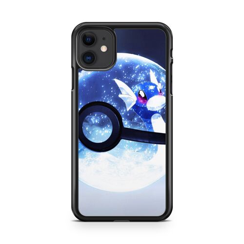 Coque Fifrelin Noire pour iPhone 11 Minidraco Pokemon Pokeball