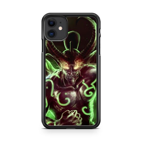 Coque Fifrelin Noire Pour Iphone 11 Wow World Of Warcraft Illidan