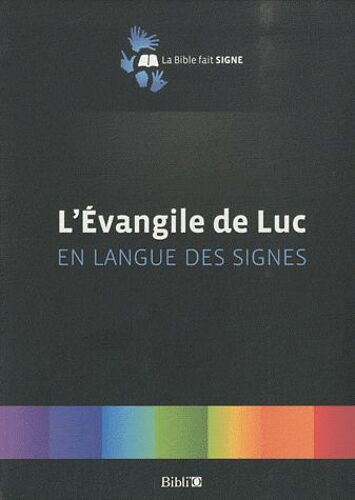 L'evangile De Luc En Langue Des Signes - Dvd Vidéo