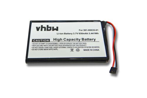 vhbw batterie compatible avec Garmin Nüvi 150T, 2545, 2545LM système de navigation GPS (930mAh, 3,7V, Li-Ion)