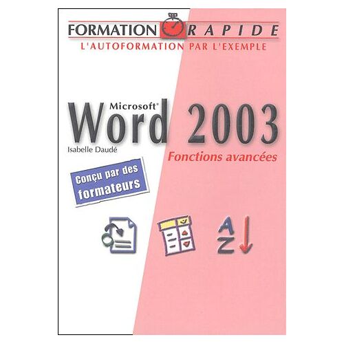 Word 2003 - Fonctions Avancées