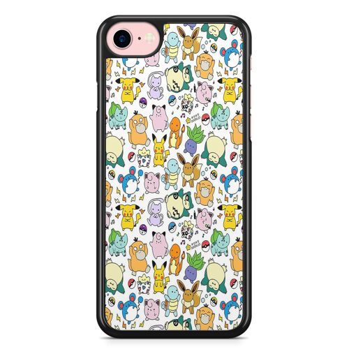 Coque Fifrelin Noire pour iPhone 6 PLUS et iPhone 6S PLUS Pokemon Vintage Cute